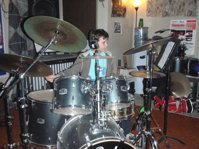 Student taking a lesson